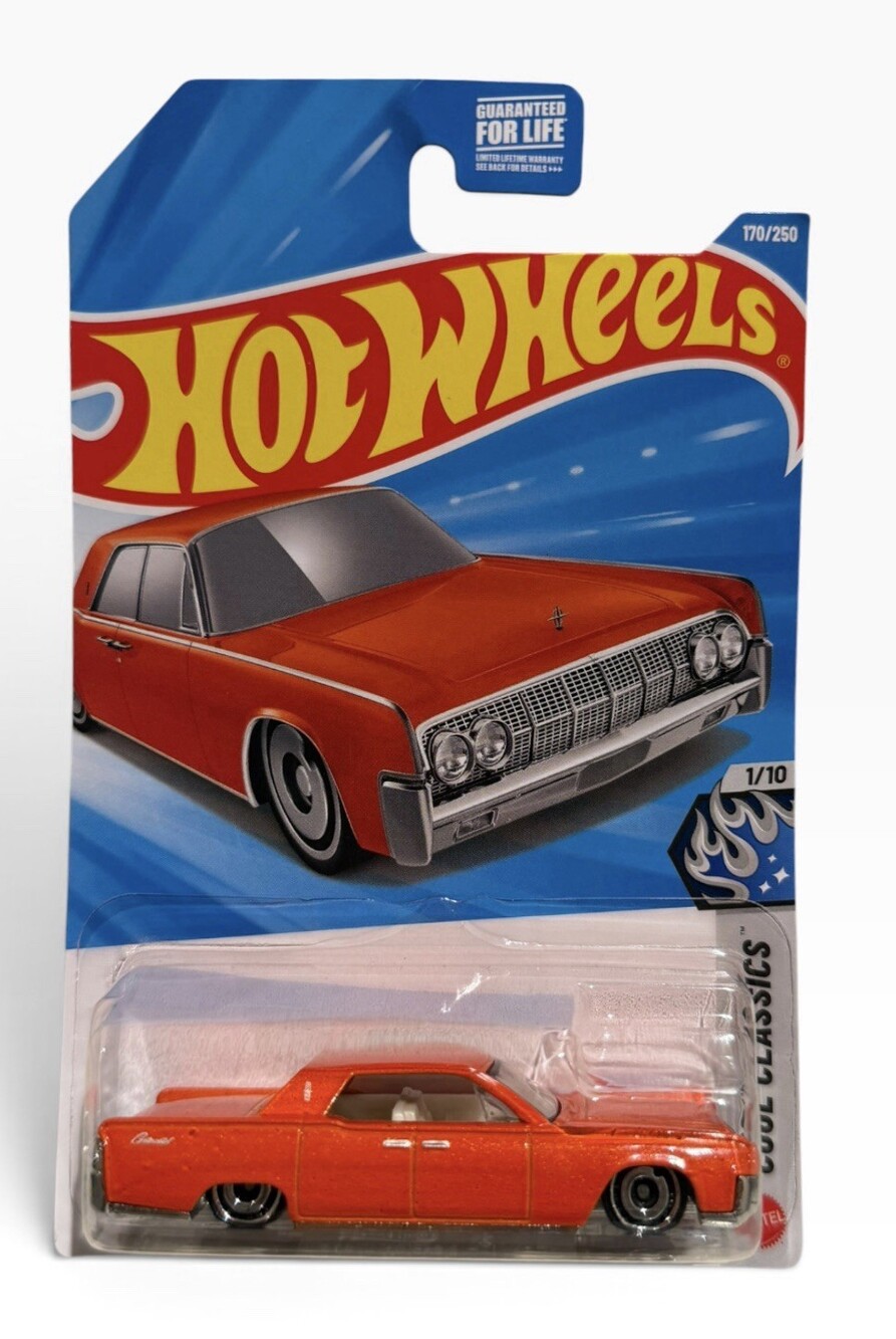 Hot Wheels 2026 Orange '64 Lincoln Continental 170/250 Cool Classics 1/10 G5